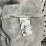 American Eagle  Outfitters White and Blue Floral Mini Sun Dress Photo 5