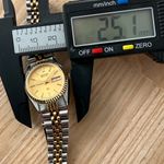 Seiko  SQ Presidential Vintage Ladies Watch Gold Dial Two-Tone Bracelet Case Date Photo 13