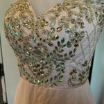 Light Pink Jeweled Gown Photo 3
