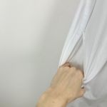 Madewell  Poplin Splitneck Midi Shirtdress Cotton White Pockets Relaxed XS NWT Photo 9