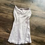 ZARA NWOT  Satin Rhinestone Strap Dress Photo 9