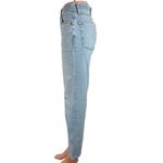 RE/DONE Blue Light Wash High Rise Ankle Denim Straight Leg Jeans Size 28 Photo 1