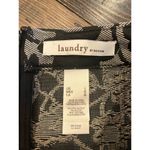 Laundry by Design  Floral Boxy Shift Dress Women Large Neutral Wedding Pockets Photo 1