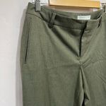 Coldwater Creek  Natural Fit Army Green Pants Women's Size 12P Photo 3
