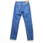 Levi's Premium Mid Rise Middy Straight Leg Jeans Size 27 Med Wash Denim Western Photo 1