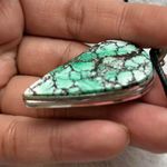 Turquoise Natural Pendant Necklace Green Photo 3