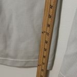 Lululemon NEW  Brushed Softstreme Ribbed Zip Flared Pant Size 12 NWOT bone cream Photo 6