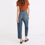 Madewell Women's Balloon Jeans Corson Wash Blue High-Rise Wide-Leg Size 24 Photo 2