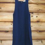 Wilfred Aritzia  Blue Indigo Trompette Linen Dress Photo 0
