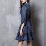 VICKY AND LUCAS Denim Blue Women's Dress. 100 % COTTON 💙💙💙💙 Size M Photo 1