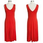 Maeve Anthropologie  Midi Tank Dress Summer Fairy Feminine Dainty Resort Travel M Photo 1