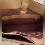 Lauren Ralph Lauren Leather Newbury Tan Tote Bag. Photo 10