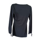 Women's Shape FX by Newport News Black Long Sleeve V Photo 2