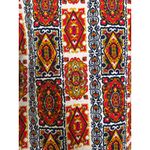 American Vintage Vintage 1970s Bold Print Cotton dagger collar Shirt Boho Mod Festival medium Photo 10