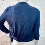 Premise Studio Women's Large Open Cardigan Sleeves   3/4 Blue Navy Photo 2