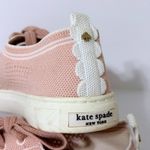Kate Spade New York Ainslee Pink Knit Scallop Detail Sneakers Women US 6.5 Photo 4