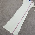 Simon Miller Anz Rib Cutout Bodycon Dress Macadamia L Size L Photo 7