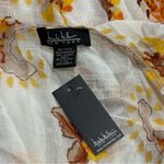 Nicole Miller NEW  Orange Floral Vacation Resort Island Swim Coverup Kimono OS Photo 7