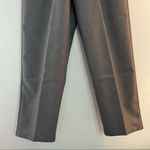 Alfred Dunner  Pants Grey Pull On Textured Straight Leg Sz 12 EUC Tik-Tok Trend Photo 5