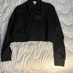 Adidas  Originals Vocal Crop Hoodie Size M Women’s Black Photo 1