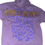 Spirit Jersey  Hollywood Animal Print Purple Hoodie Size XS​​​​​​​​​ New with Tag Photo 5