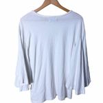 Citizens of Humanity Flutter Shirt in White Size Large Photo 3