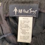 All that jazz Vintage 90’s Black Lace Mini Dress Sz 2 Nylon Rayon Lined Zipper Photo 4
