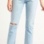 AGOLDE  Riley High Rise Straight Crop in Shatter from Revolve Photo 0