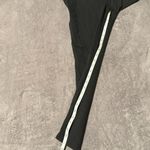 Loft Outlet Women Sz‎ M Leggings Slim Through Hip & Thigh Dark Gray/Black Gray Size M Photo 4