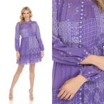 Johnny Was Lexan Embroidered Button-Down Slip Dress Boho Chic Size Large Photo 1