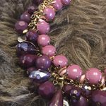 Talbots misty lavender cluster beaded necklace Photo 6