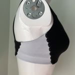 Athleta  Black and White Detail Sports Bra Photo 1