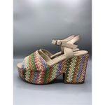 Skechers  Y2K Multicolored Woven Heaters Strawberry Fields Platform Sandal Photo 1