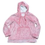 Members Mark Pink Plush Cozy Faux Fur Pullover Hoodie Shirt Top XL NEW NWT Photo 0