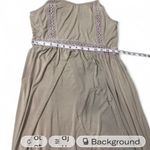 POL Neutral Crochet Detail Boho Sun Dress Photo 6