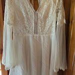 SheIn Elegant White Lace Women's  dress size‎ Large Photo 0