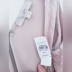 Loft Ann Taylor Maternity Crushed Velvet Relaxed Swing Dress Photo 6