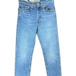 Levi's Wedgie Straight Jeans Jive Sound Wash Size 24 Photo 0