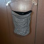 Pinko Rhinestone Mini Skirt Size Size 38 Black Photo 10