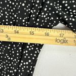 Jones New York  Dress Womens 6 Black White Polka Dot Belted Preppy Quiet‎ Luxury Photo 4