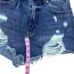 Forever 21 Cute Distressed Denim Shorts  Size 30 EUC Photo 6