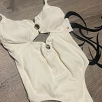 Shade & Shore NWT  One Piece Cut Out Summer Swim Suit Photo 1