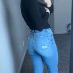 Abercrombie & Fitch Curve Love Ultra High Rise Ankle Straight Jeans Photo 2