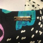 Anne Cale Floral One Piece Strapless Swimsuit Size 6 Black Photo 5