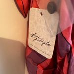 Free People  Mackenzie Wrap Top Berry Colored M Photo 9