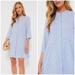 Tuckernuck New  Blue Stripe Royal Shirt Dress Size XL Photo 1