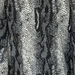 Show Me Your Mumu  Shirt Womens Small‎ Gray Snake Print Python Print Poncho Edgy Photo 5