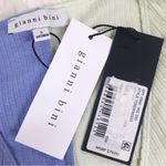 Gianni Bini  Y2K Style Colorblock Wrap Crop Top‎ Long Sleeve Blue Green Small New Photo 5