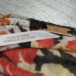 Free People Black Crochet Lace Floral Print Halter Top Blouse Multicolor Size XS Photo 2