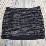 Retrofête Retrofete Emory Sequin Tiger Stripe Skirt Black Size Medium NWT Beaded Photo 1